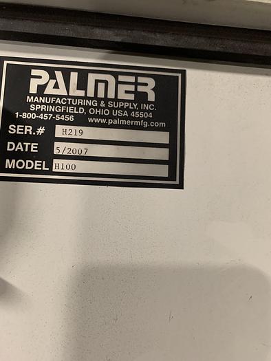 Used 2007 PALMER H-100 ELECTRIC SAND HEATER (on hold)