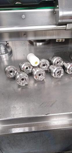 Used Biner 8 head capper set 24mm