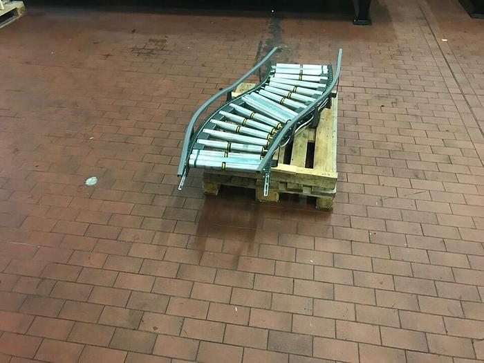 Gebraucht KNAPP Rollenbahnkurve Kurvenförderer S-Kurve
