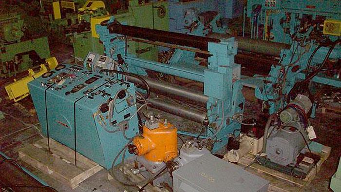 Used 63" Cameron Aluminum Foil Slitting Line: FS-071