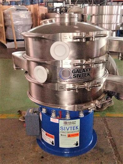 NEW 24" CIRCULAR SCREENER - S/S - 2 DECK (3 SPOUT)