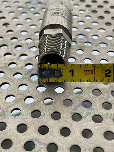 Used Saint Gobain  STHT-W-0500 Silicone Hose w/ Compression Fittings