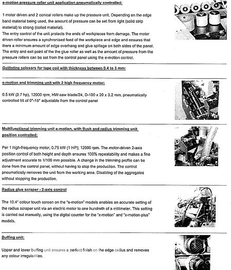 Used 2016 Felder Format 4 Edgebander
