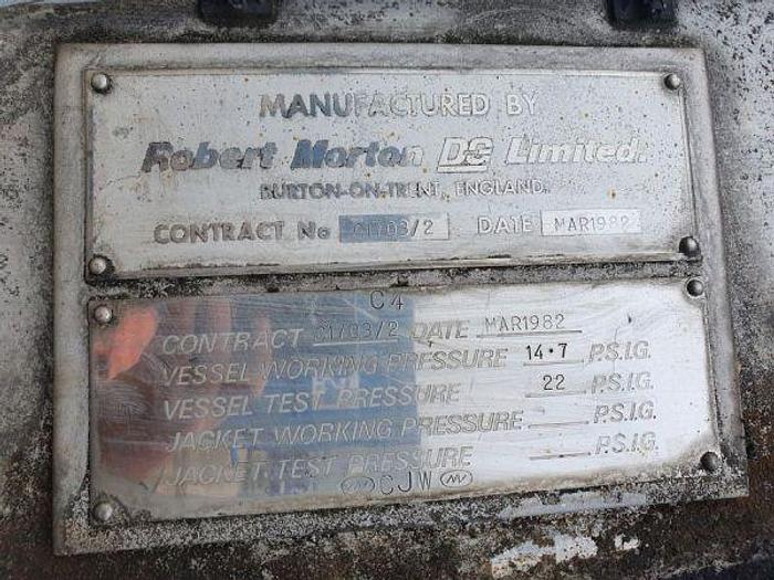 Used 50,000 Litre Stainless Steel Insulated Storage Tank