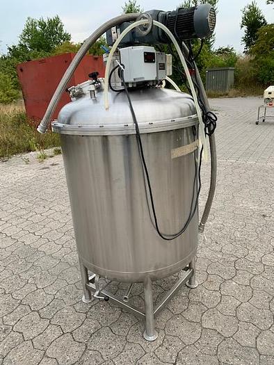 Used Rustfri 1000 liters tank