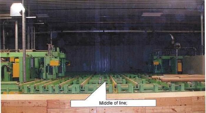 Used Automated Fabrication Line for Prefab Timber Houses