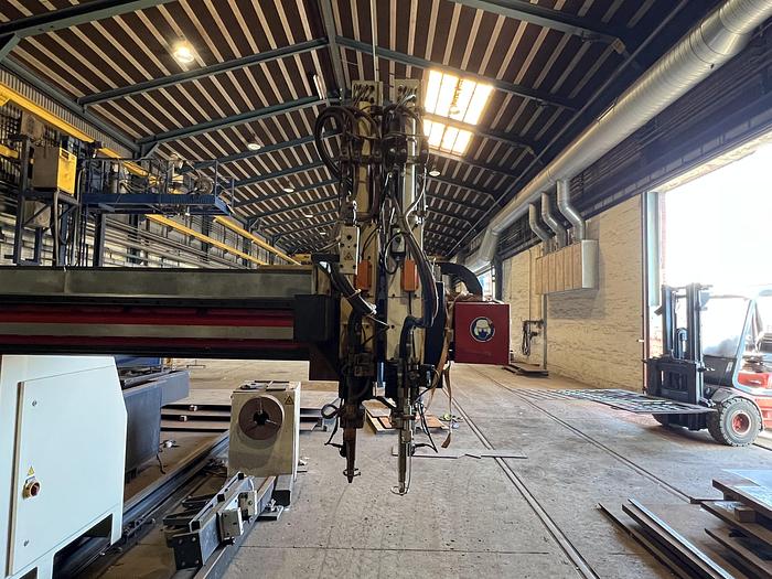 Used BRUGT CNC-PLASMA & SKÆREBRÆNDER FABRIKAT STAKO, MODEL MAGNUM