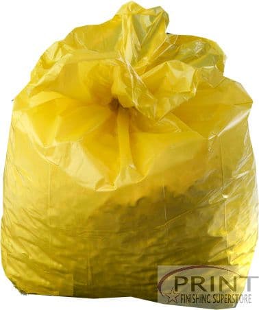 Yellow Colour Coded IDEAL Shredder Bags For 2500, 2600, 3100, 3800 Series (39980513 / 9000037)