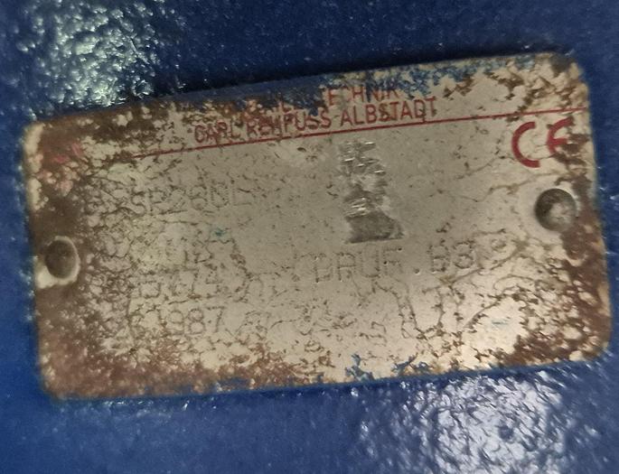 Überholt Wittwer AG Getriebemotor MSRD 77 E-R26