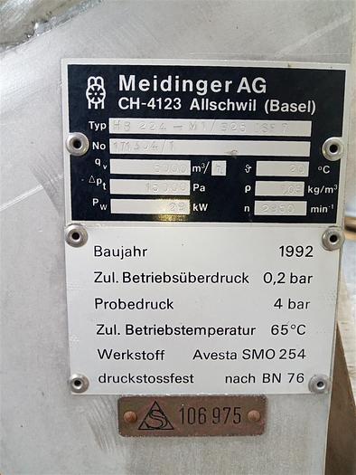 Gebraucht Meidinger Radialventilatoren HB 224-M1 925 DSF7