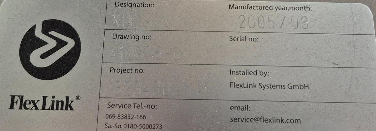 Gebraucht Seidenader Rundlaufförderer DT 1202 mit FlexLink X35