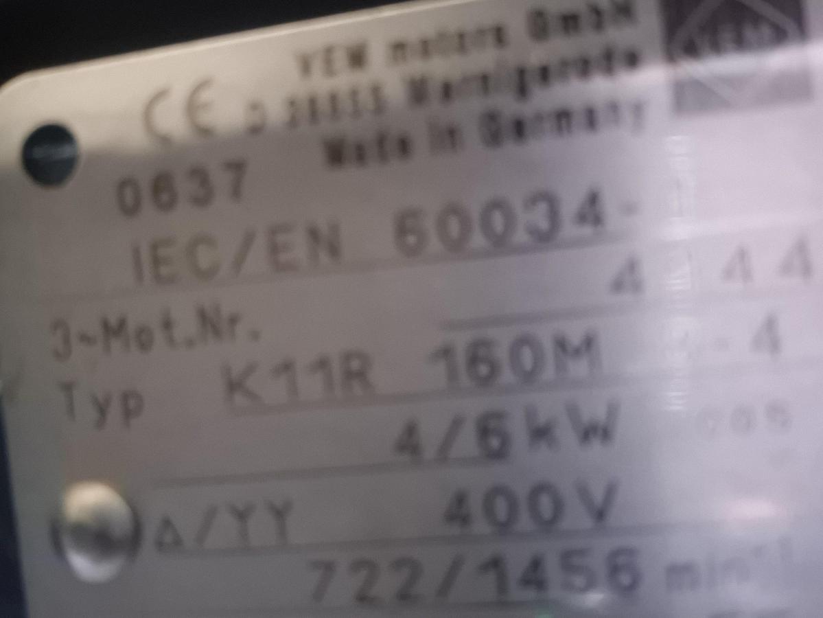 Getriebebau Nord Getriebemortor mit VEM Motor SK 63F IEC160