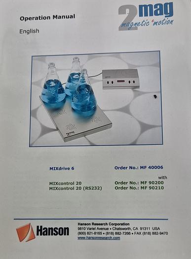 Gebraucht Hanson Research Microette Plus