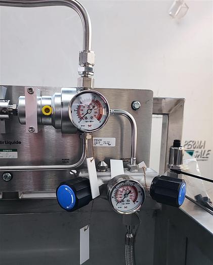 Gebraucht Edelstahl Sicherheitsstation für Sauerstoffflaschen