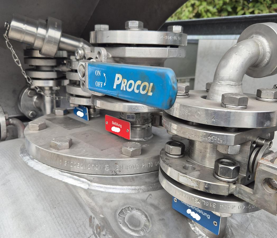 Gebraucht Gempp Vacuumbehälter 630 ltr.