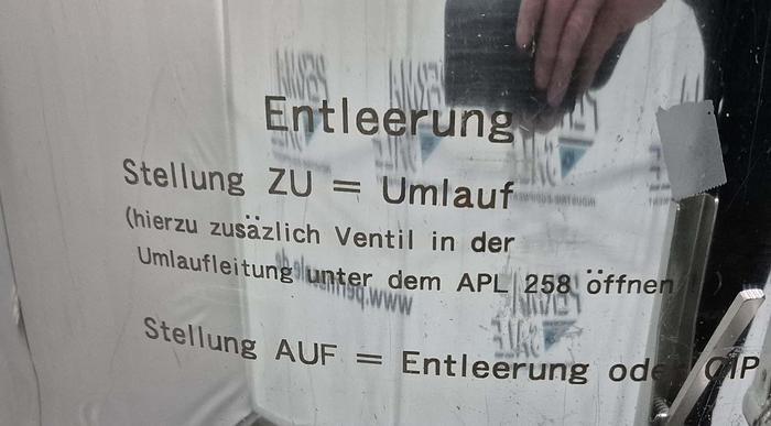 Gebraucht Scherzberg Vorlagebehälter