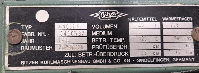 Gebraucht Blitzer Kälteanlage