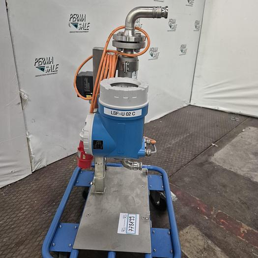 Gebraucht Endress und Häuser fahrbare Durchfluss Mess Einheit