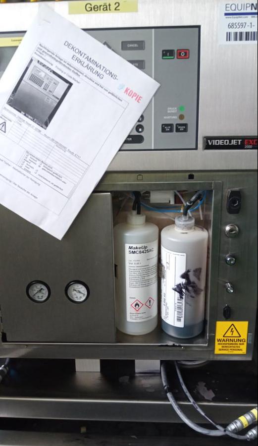 Gebraucht VideoJet Excel Serie 1000 Tinten-Jet-Coder-Drucker