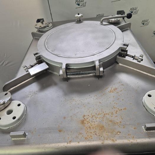 Used 1984 Stöcklin AG IBC-Behälter mit Halar-Beschichtung 630 ltr.