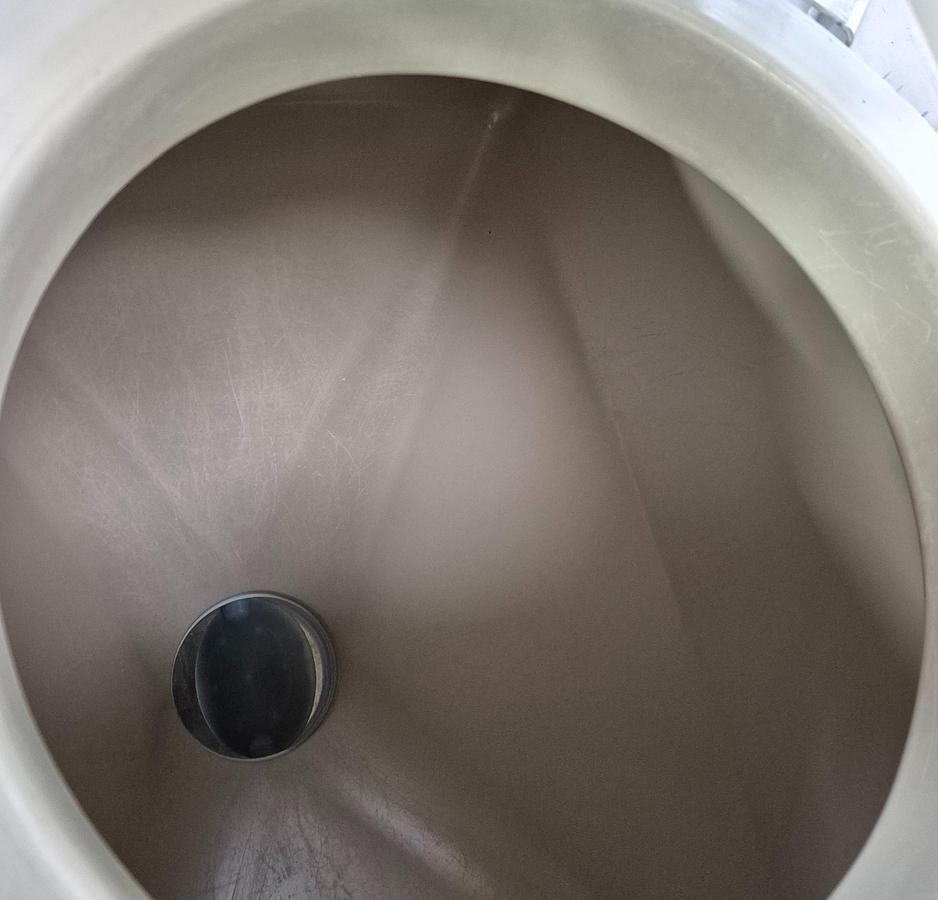 Used Edelstahl-Maurer AG IBC-Behälter mit Halar-Beschichtung 670 ltr.