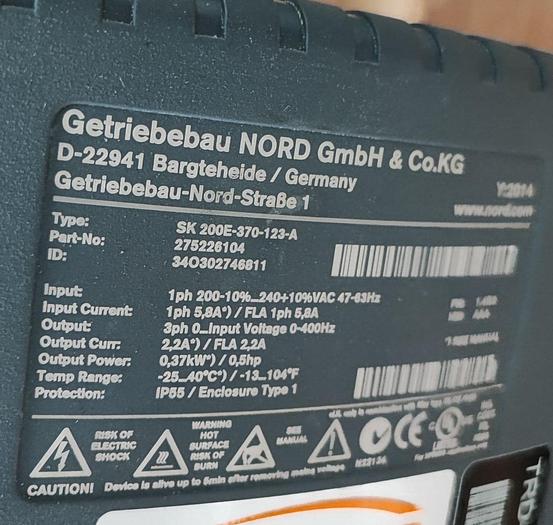 Netzsch Exzenterschneckenpumpe NM003BH06S12F mit Motor