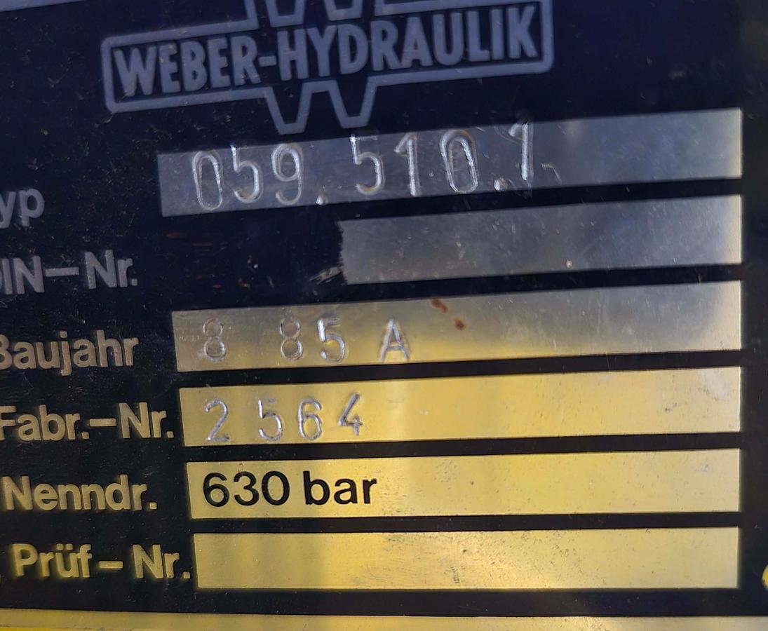 Gebraucht 1985 Weber Hydraulik 059.510.1