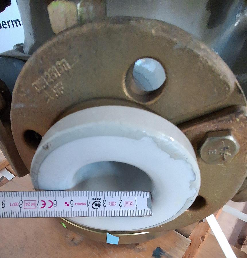 Gebraucht Abtrennschauglad DN200