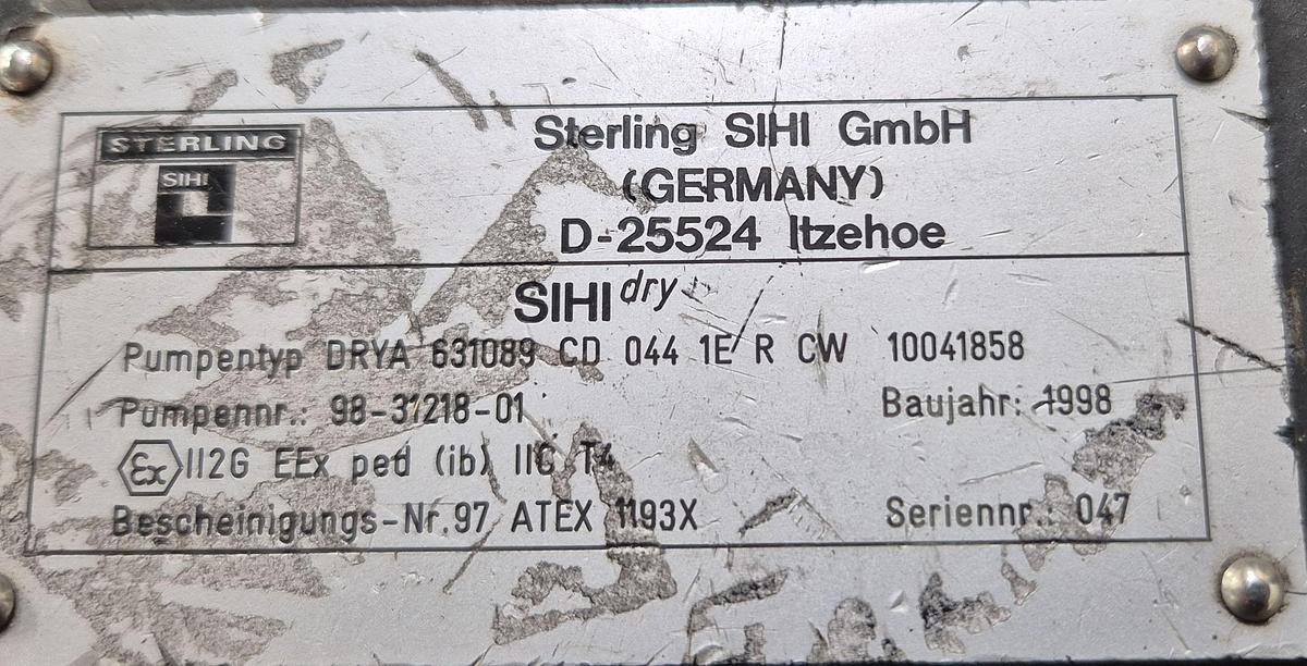 Gebraucht Sterling SIHI GmbH Pumpe