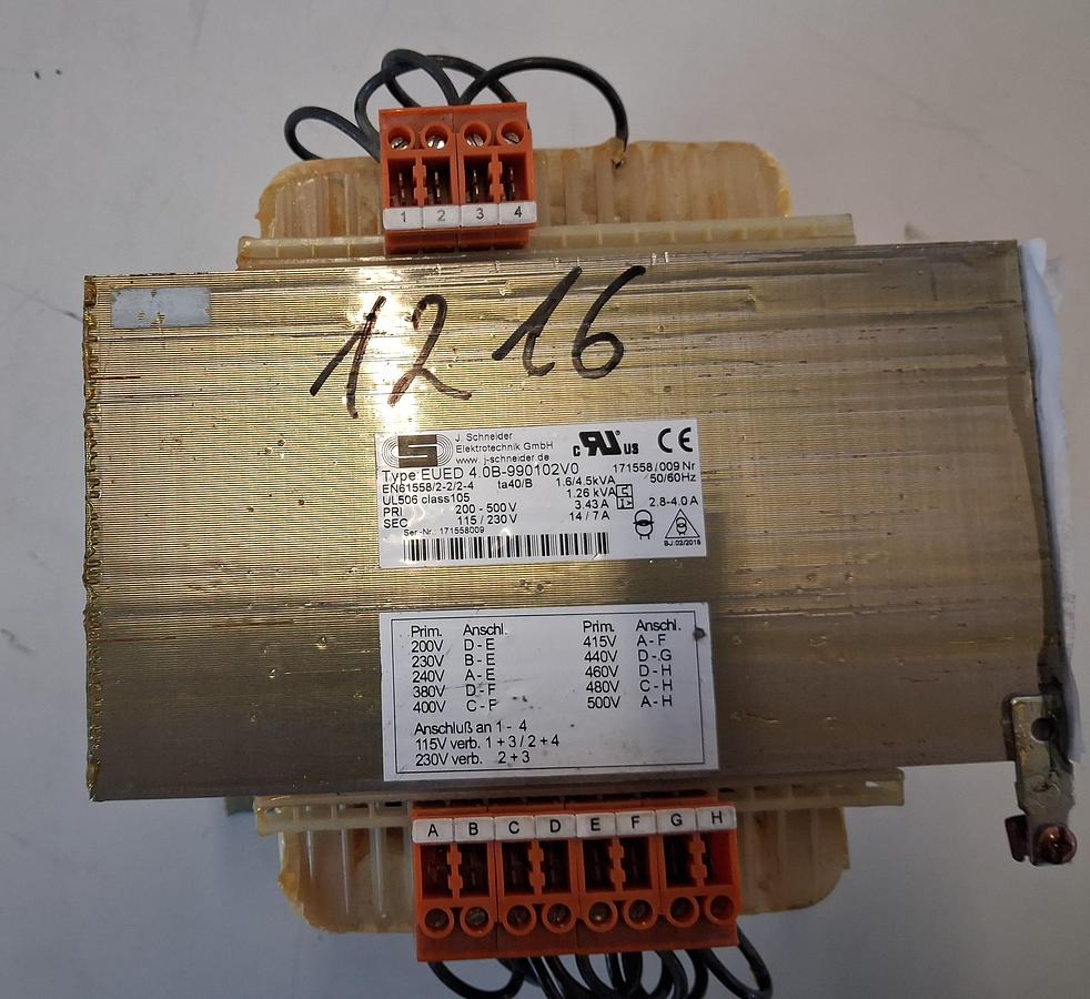 Gebraucht Schneider Transformator