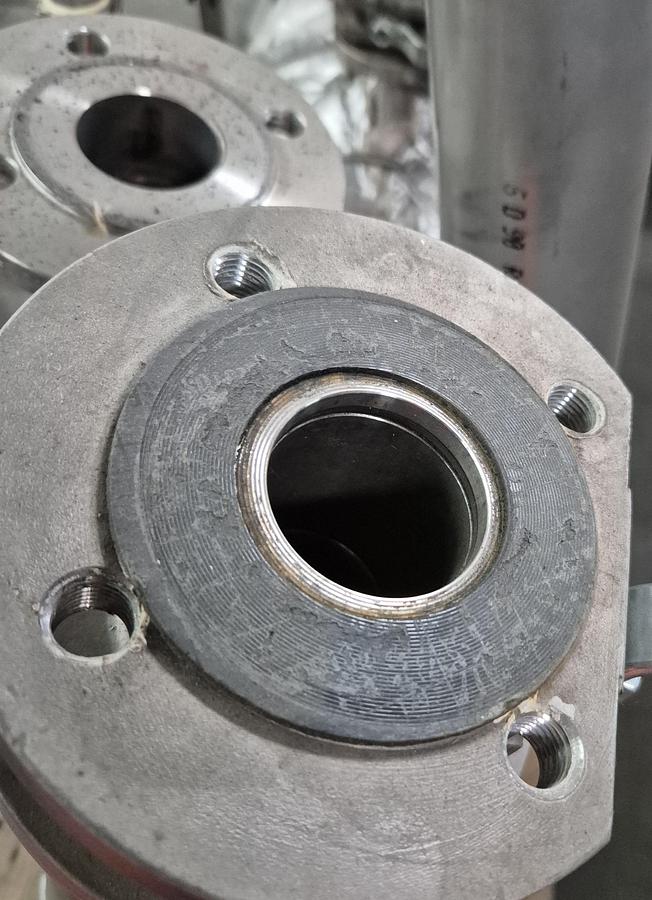 Gebraucht C.E.P. Parma Vakuumpumpe mit TLV Dampfsystem-Komponenten