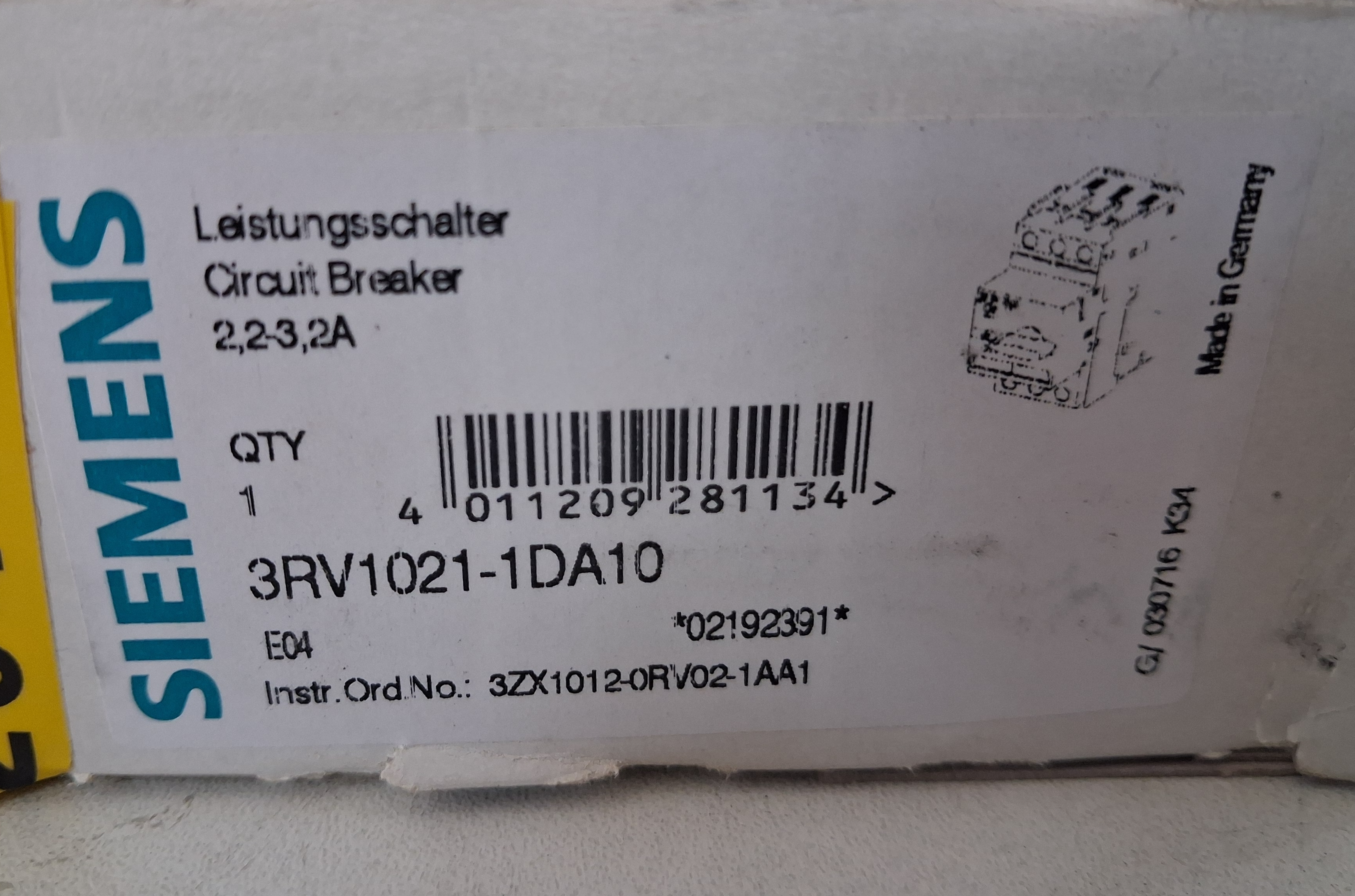 Gebraucht Leistungsschalter
