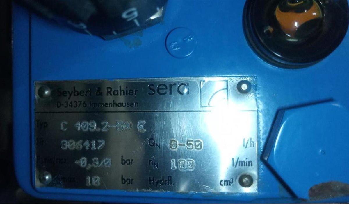 Gebraucht Sera Dosier Membranpumpeneinheit C409.2-50E