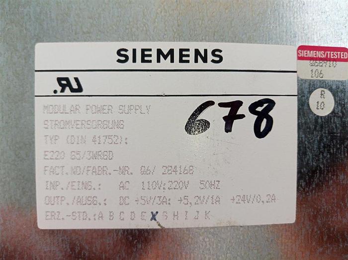 Gebraucht Siemens Simatic 6ES5-3WRSD