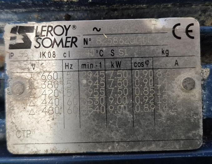 Gebraucht Hilge EURO-HYGIA Bloc IT/60A Kreiselpumpe mit Leroy-Somer Motor