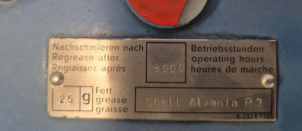 Überholt Loher Fussmotor EX / ENGv-315SB-04A