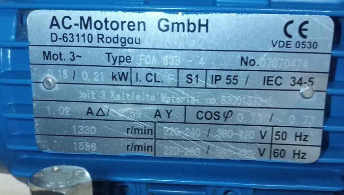 Gebraucht Sera Dosier Membranpumpeneinheit C409.2-50E