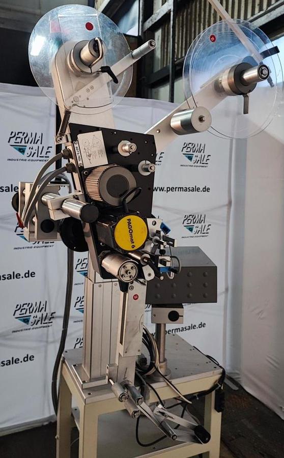 Gebraucht Pago Pagomat 6AM+ Etikettierer mit Laetus Argus Steuerung