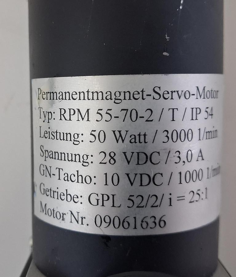 Gebraucht Permanentmagnet-Servo-Motor