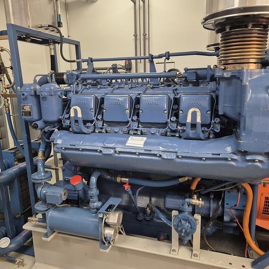 Gebraucht MTU 16V 2000 G63 TB Dieselmotor und einem Stamford HC64H Generator