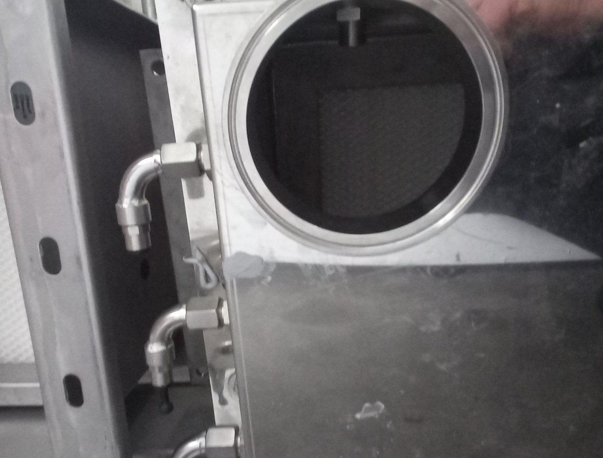 Camfil Edelstahlfilter Camsafe mit Megalam Filter