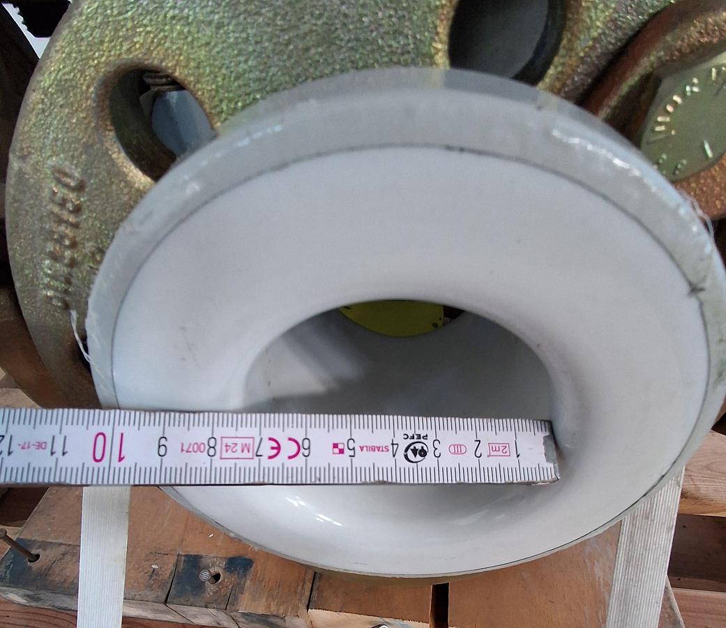 Gebraucht Abtrennschauglad DN200