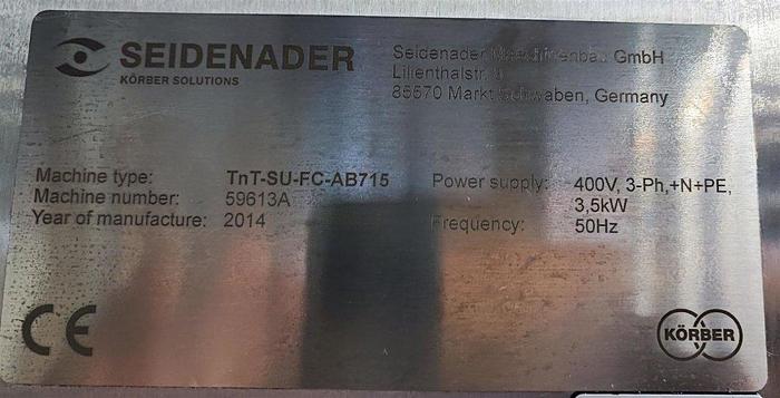 Gebraucht Seidenader TnT-SU-FC Einzelgerät zur Serialisierungscodierung Laser Maschine