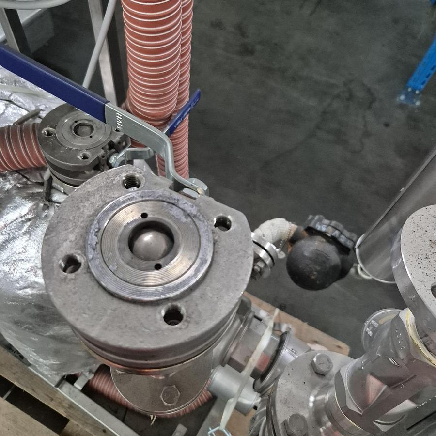 Gebraucht C.E.P. Parma Vakuumpumpe mit TLV Dampfsystem-Komponenten