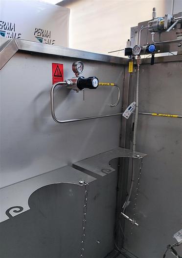 Gebraucht Edelstahl Sicherheitsstation für Sauerstoffflaschen