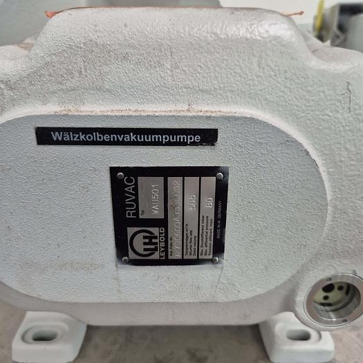 Überholt Ruvac Wälzkolbenvakuumpumpe - RUVAC WAU501