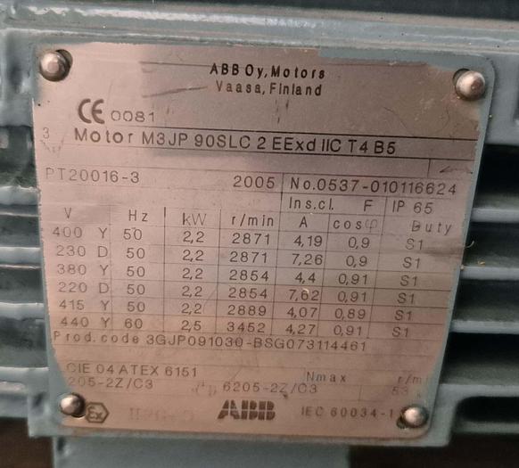 Used Lenze Getriebemotor GSS05-2D VBR 090-XX