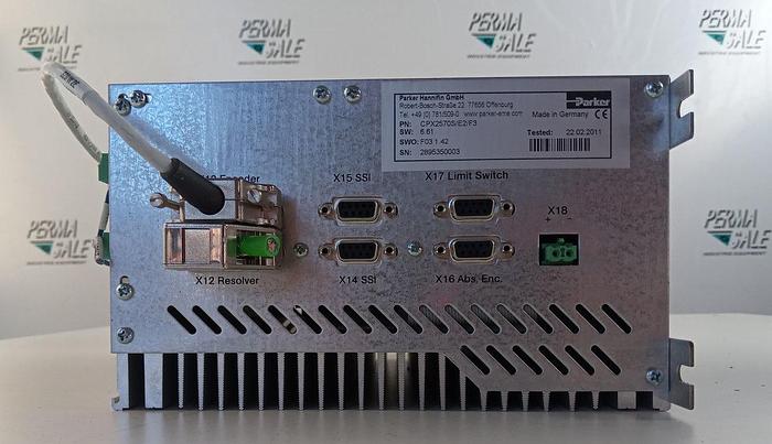 Gebraucht Parker Hannifin Servo Amplifier Compax-S CPX2570S/E2/F3