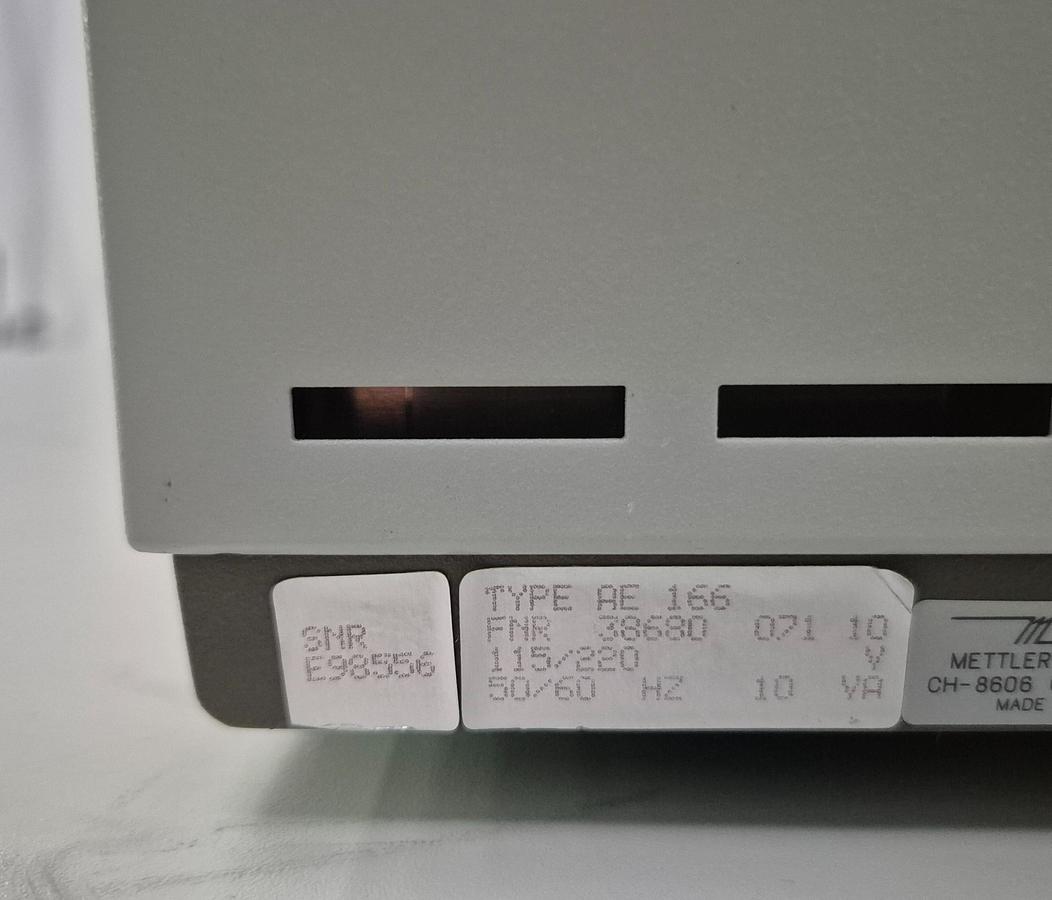 Gebraucht Mettler AE 166 Präzisionswaage