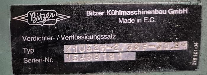 Gebraucht Bitzer Kälteanlage K1052H-2 / S6F30.2Y-40P